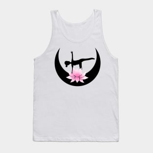 Half Moon Yoga Pose Tank Top